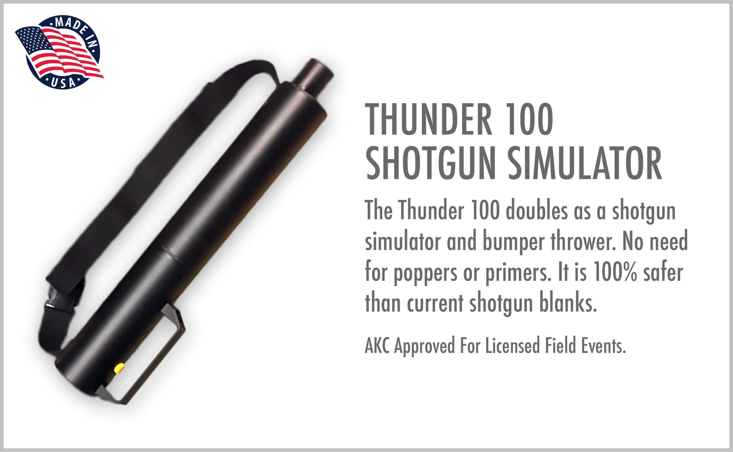 Thunder 100 Shotgun Simulator