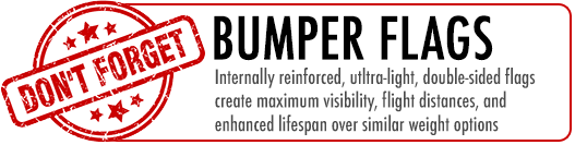 Bumper Flags Now Available!